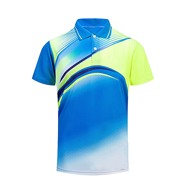 New design fabric badminton jersey